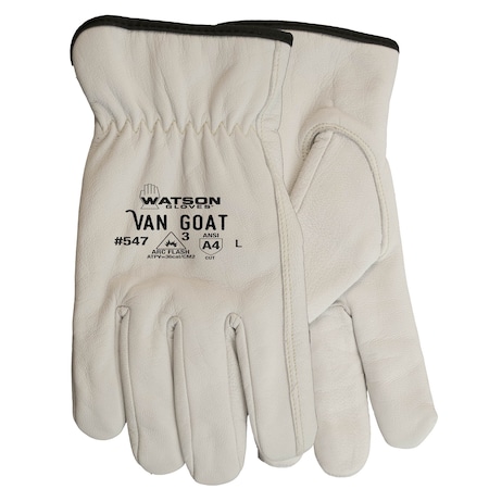 Watson Gloves Van Goat Ansi Cut 4 Goatskin Driver - Xlarge PR 547-X